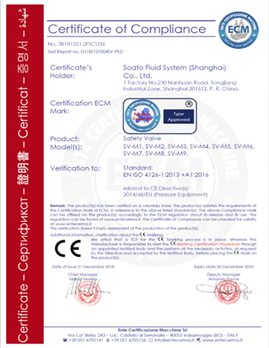 Soatoer distributor certificate 4