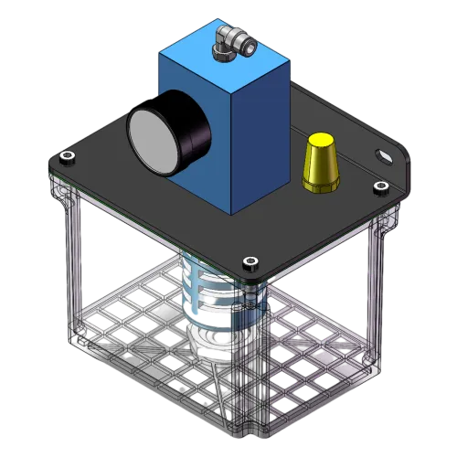 The vacuum pump