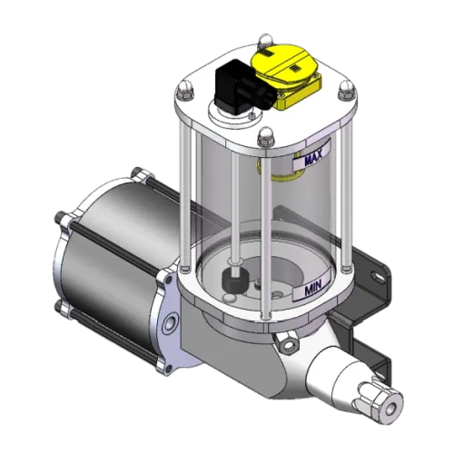SPOG-O pneumatic single-line thin oil pump